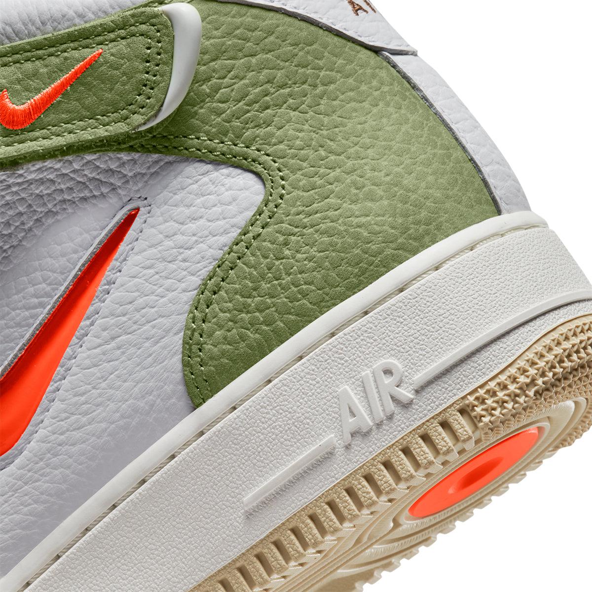 Air Force 1 Mid '07 Jewel 'Olive Green Total Orange'