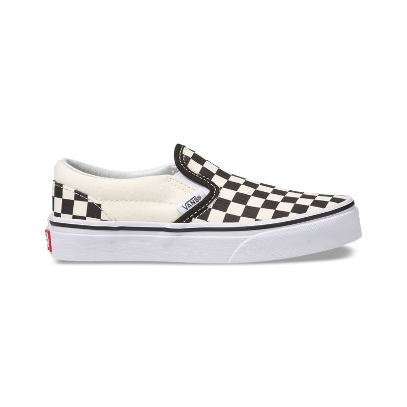 Kids Checkerboard Slip-On