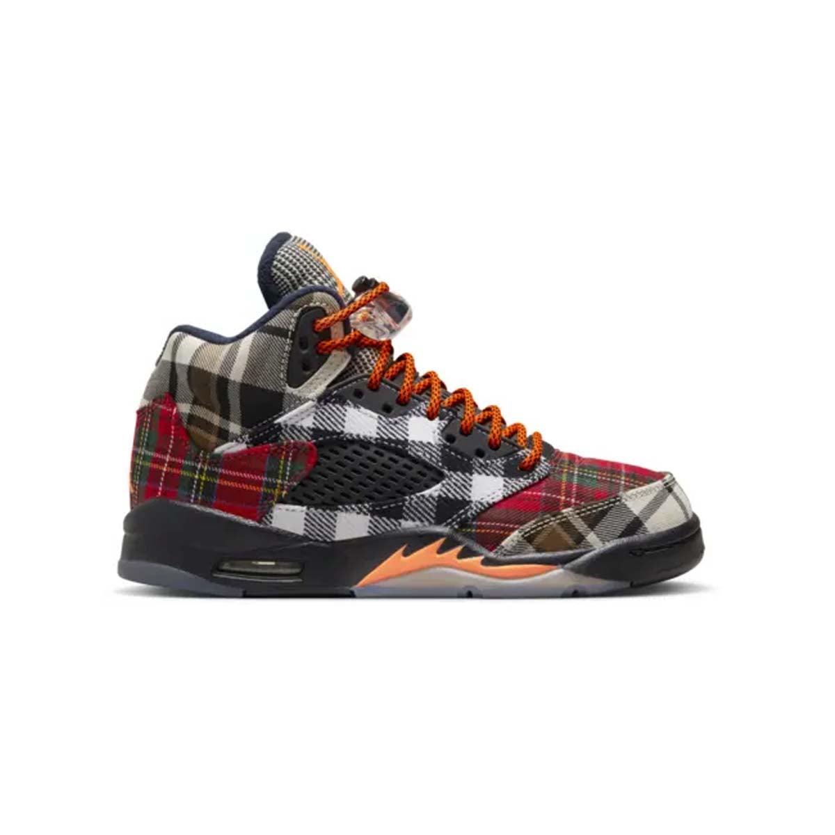 Kid's Air Jordan 5 'Plaid'