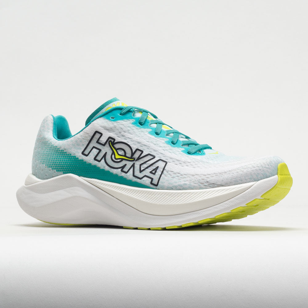 HOKA Mach X Women's White/Blue Glass