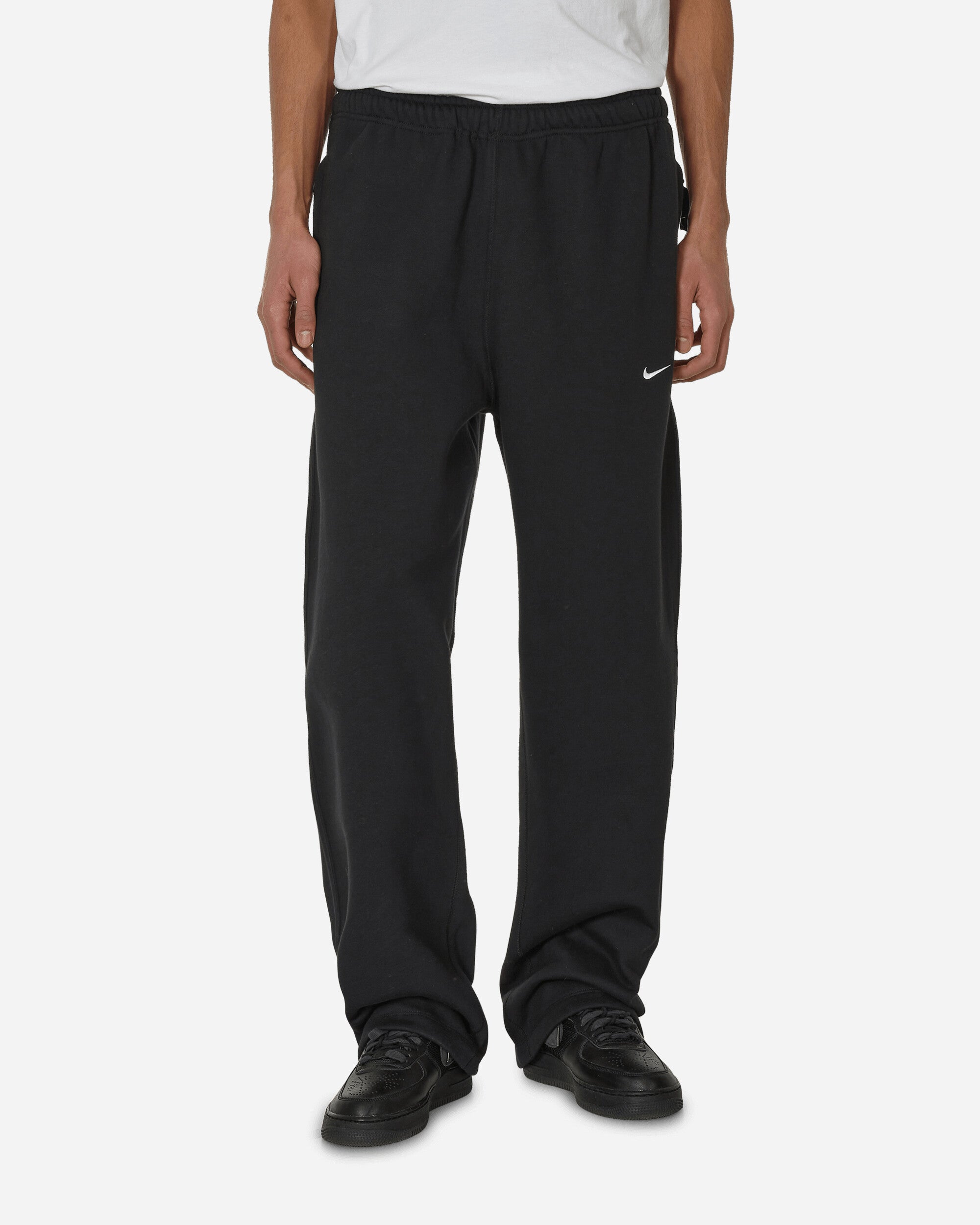 Solo Swoosh Fleece Sweatpants Black