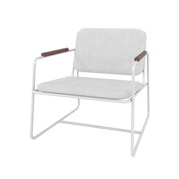 Whythe Low Accent Chair 2.0 in White