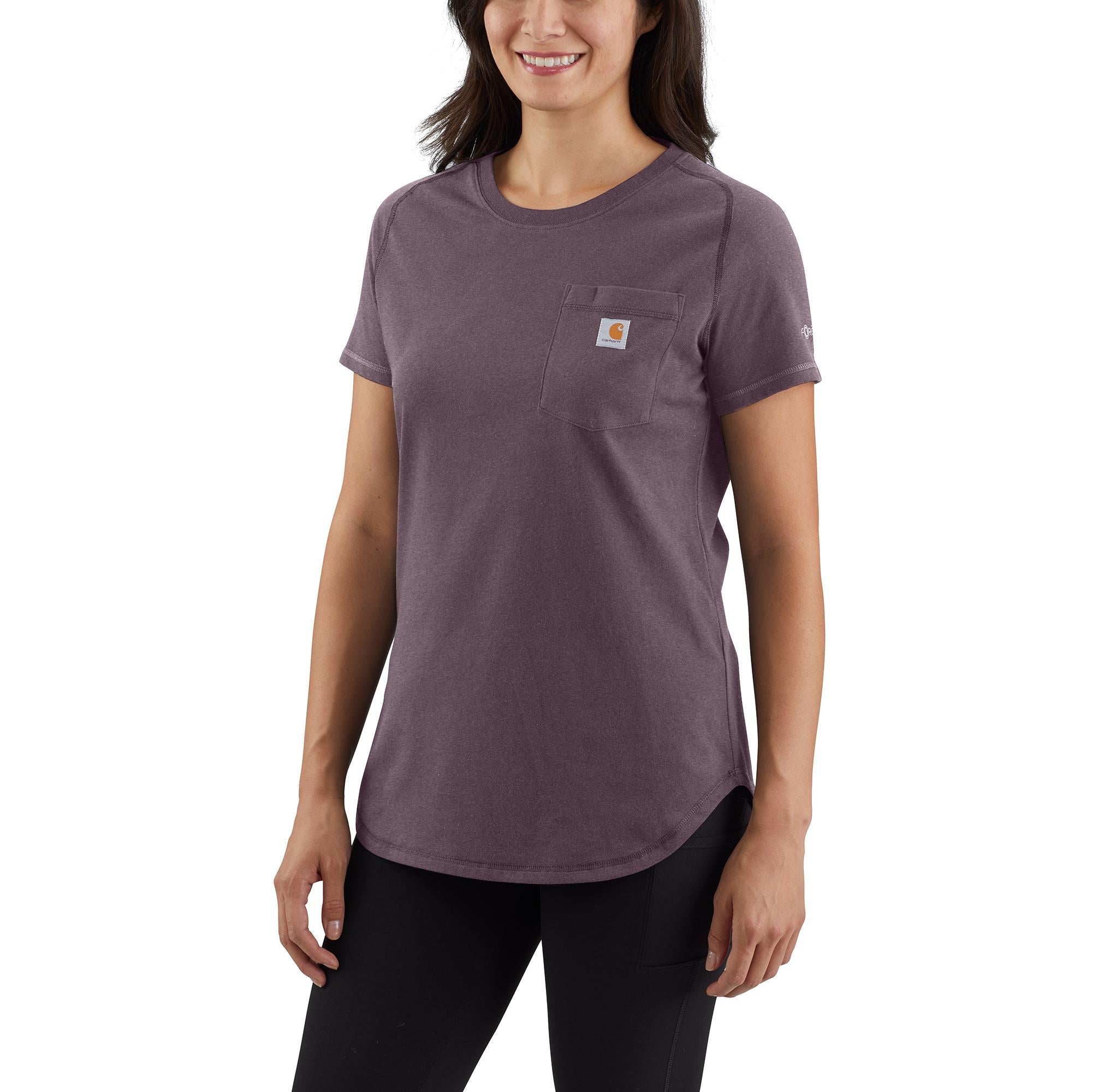 Carhartt Women's Force® Relaxed Fit Midweight Pocket Tee