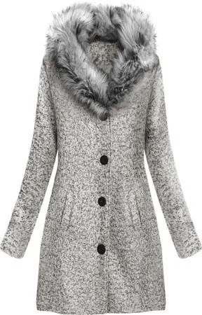 Light gray short coat