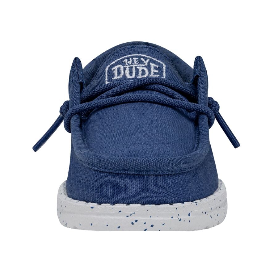 Wally Toddler Slub Canvas - True Blue