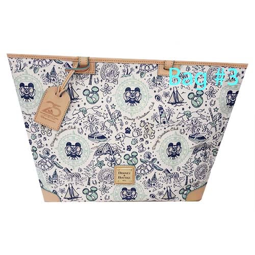 Disney Dooney and Bourke Bag - DVC Anniversary - Shopper Tote SPECIFIC