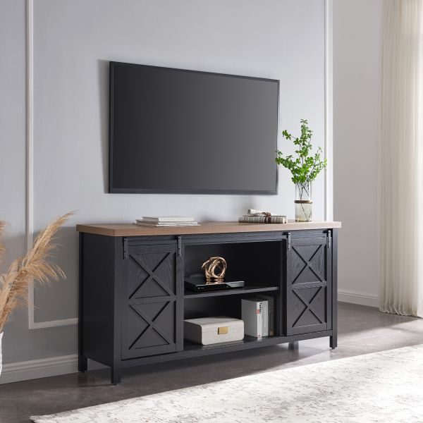 Elmwood Rectangular TV Stand for TV's up to 75