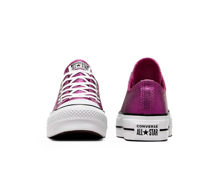 Converse Chuck Taylor Lift Sparkle Party Womens Lila