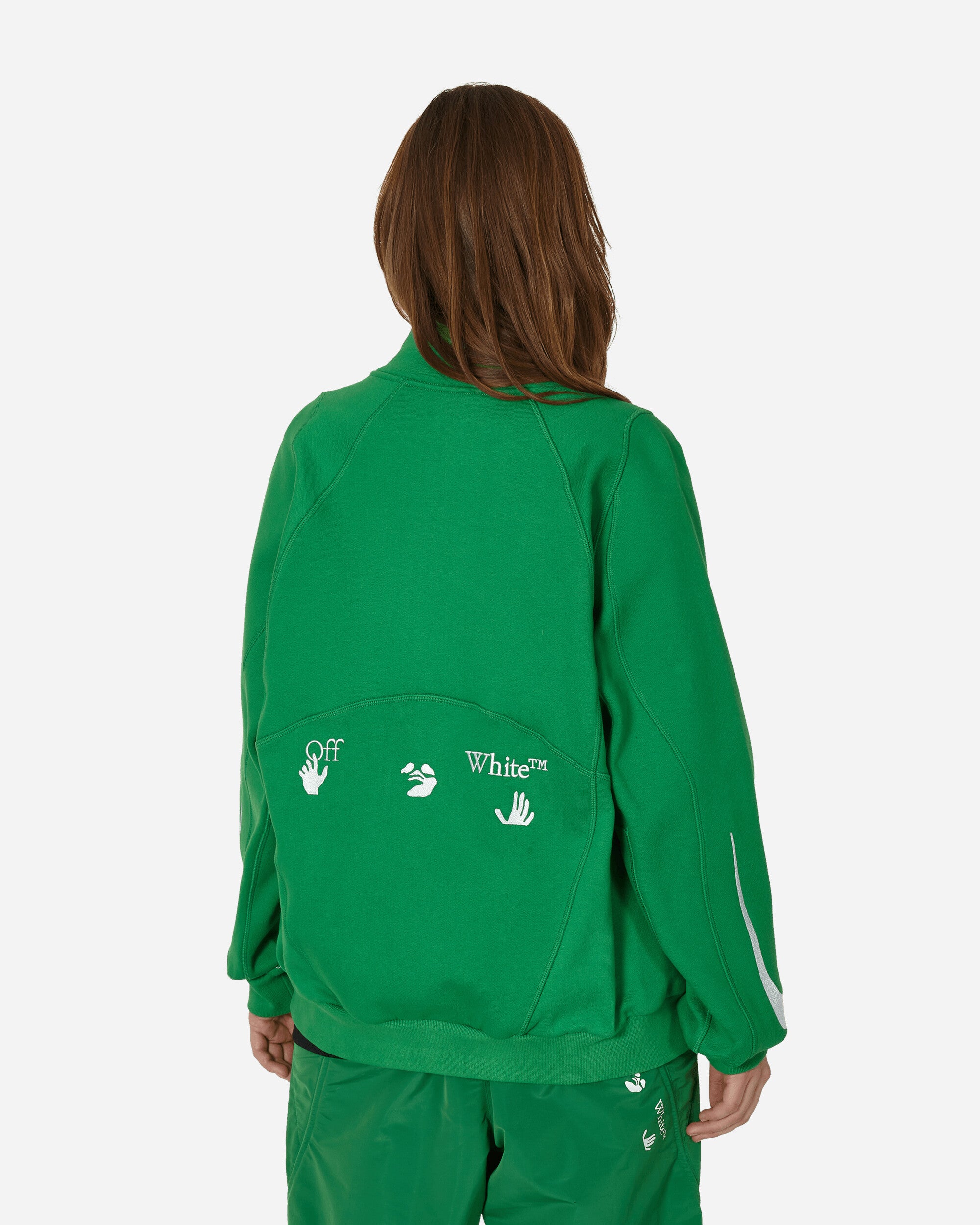 Off-White Track Jacket Kelly Green