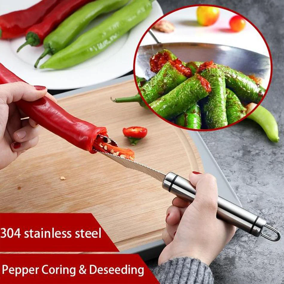 🔥BIG SALE - 48% OFF🔥)Pepper Seed Corer Remover(buy 3 get 2 free now)