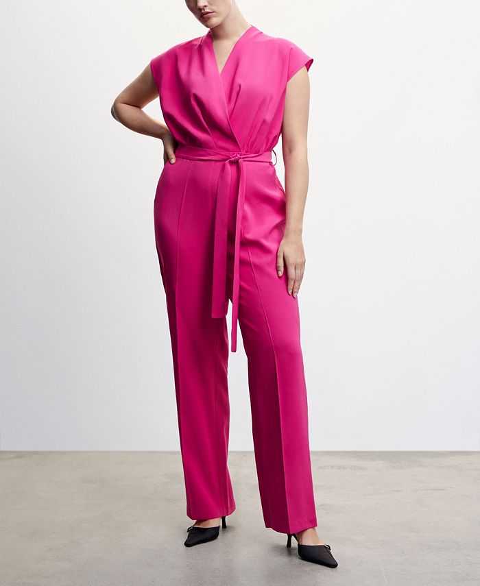 Women's Bow Long Jumpsuit