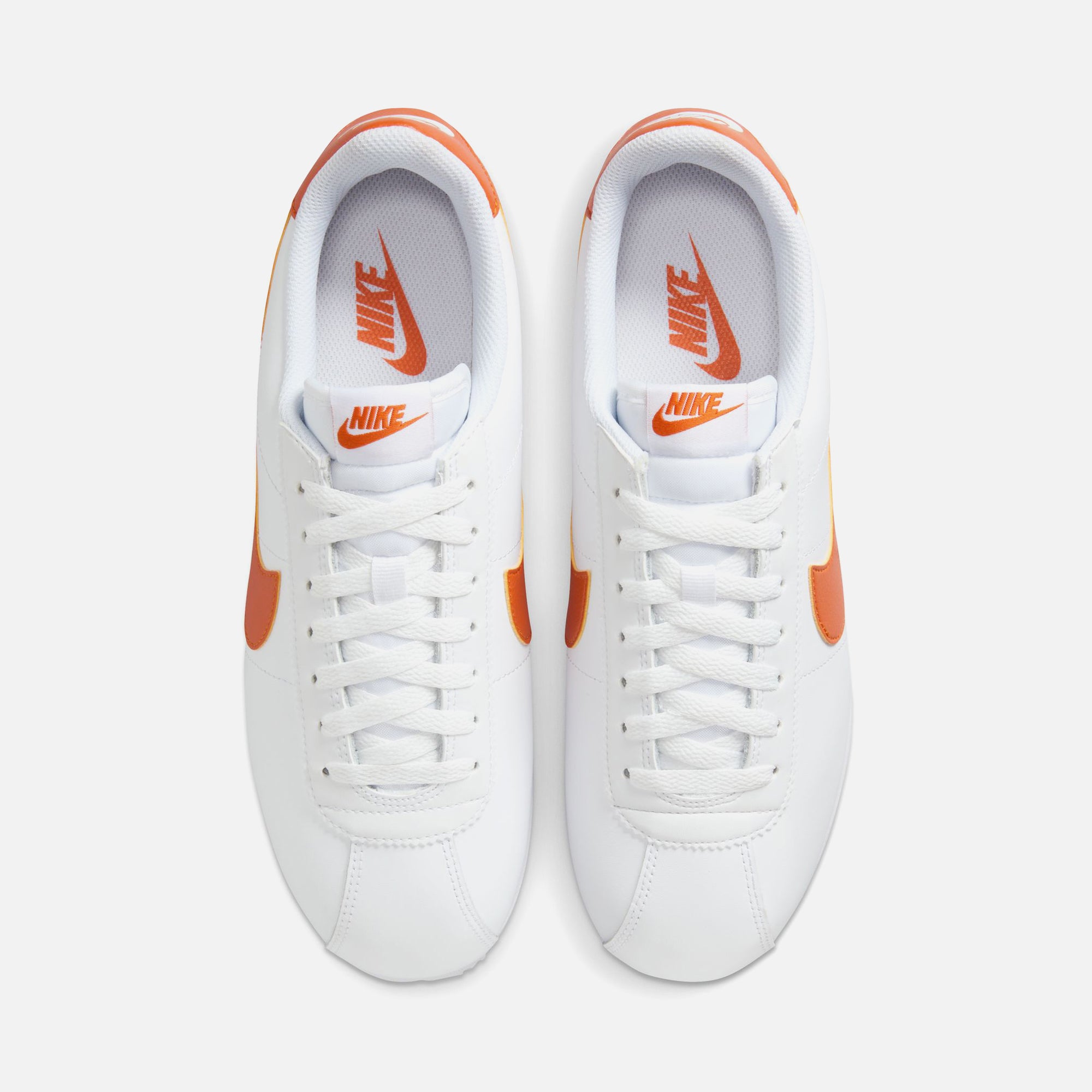 Nike Cortez - White / Campfire Orange / Jade Horizon