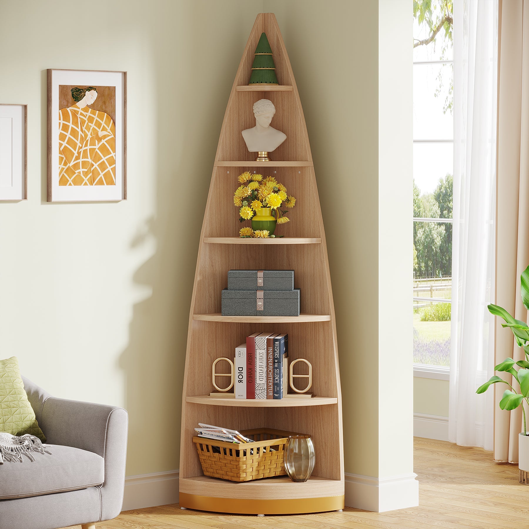 6-Tier Corner Shelf, 71