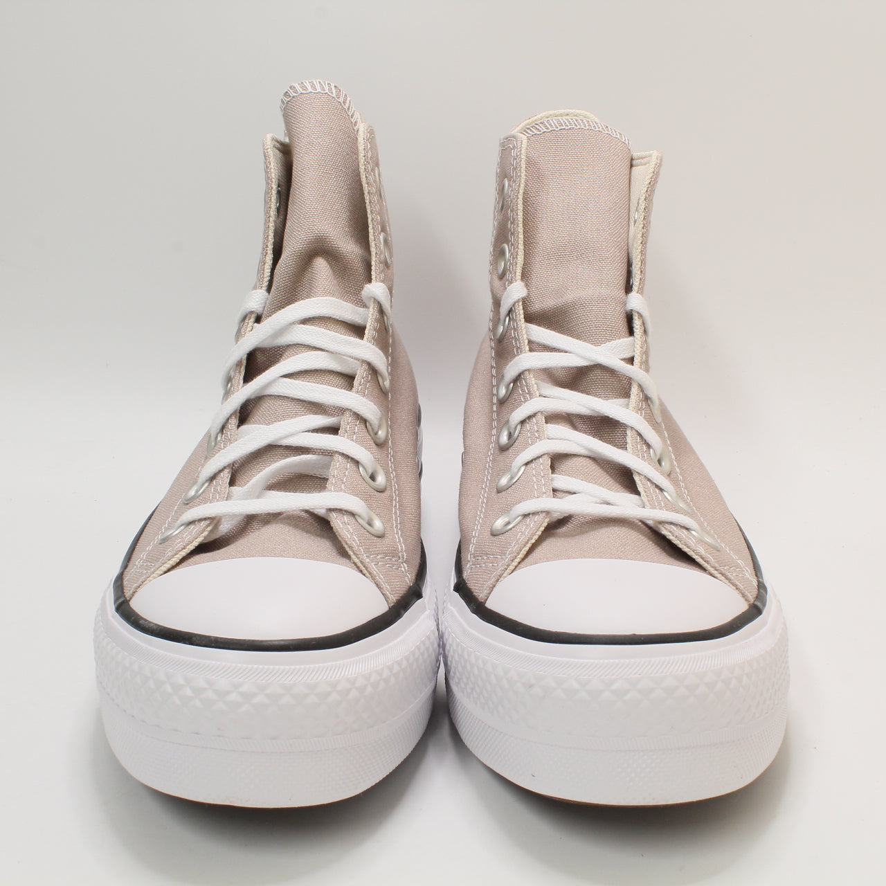 Womens Converse All Star Lift Hi Platform Wonder Stone White Black