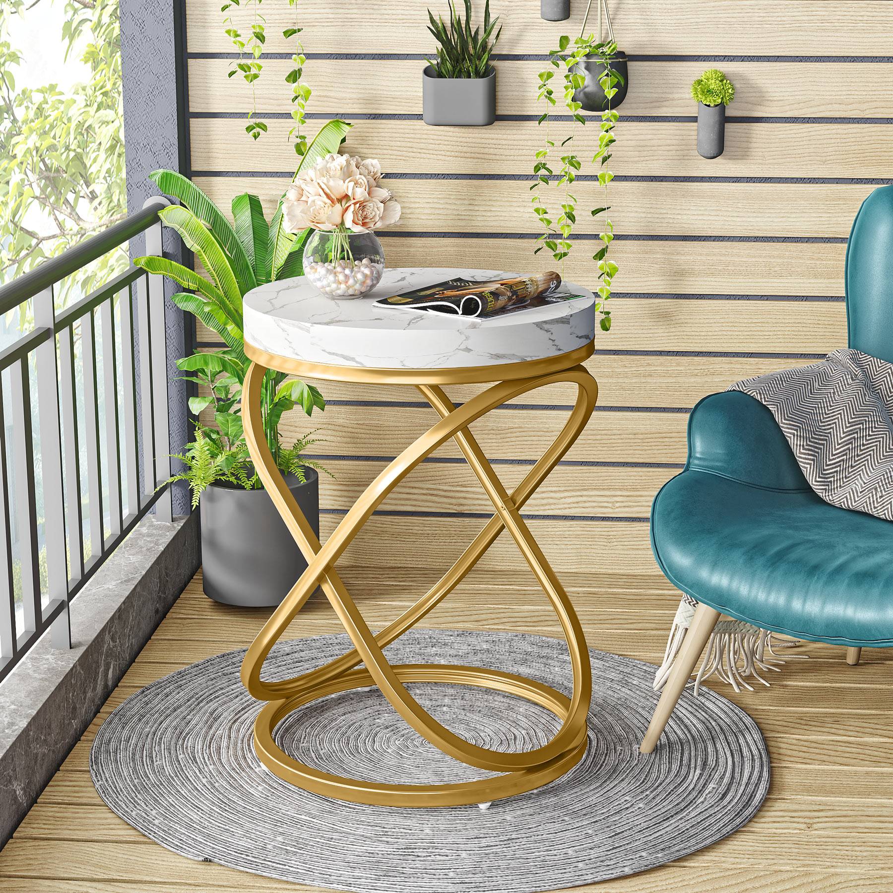 Round End Table, 26