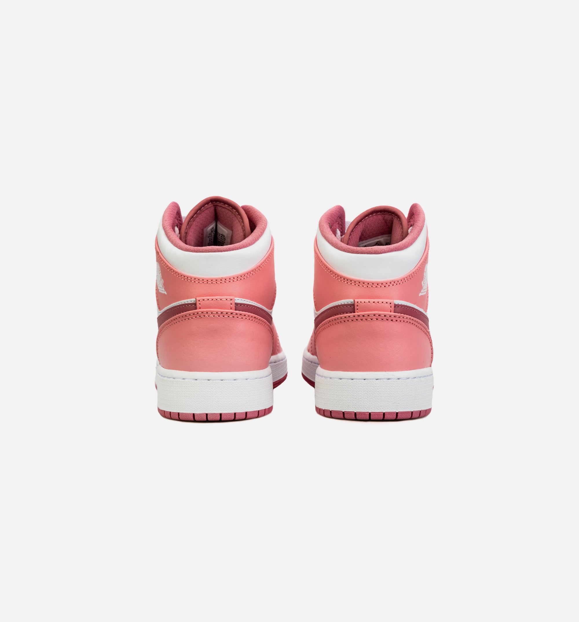 Air Jordan 1 Retro Mid Valentines Day Grade School Lifestyle Shoe - Pink/White Free Shipping