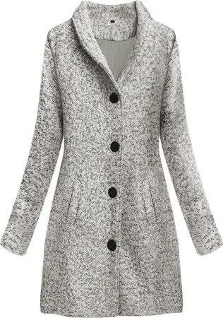 Light gray short coat