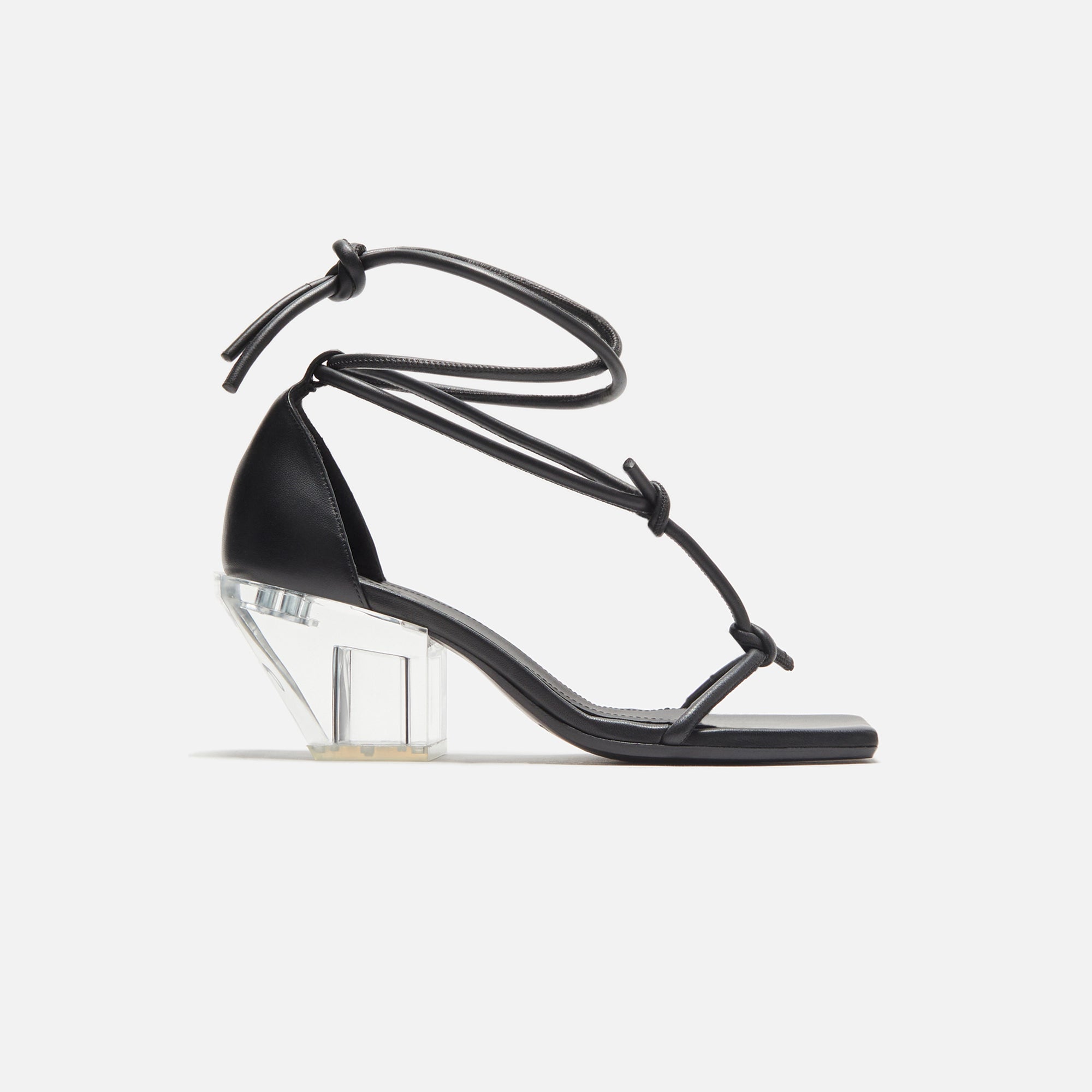 Rick Owens Sliver Sandal - Black / Clear