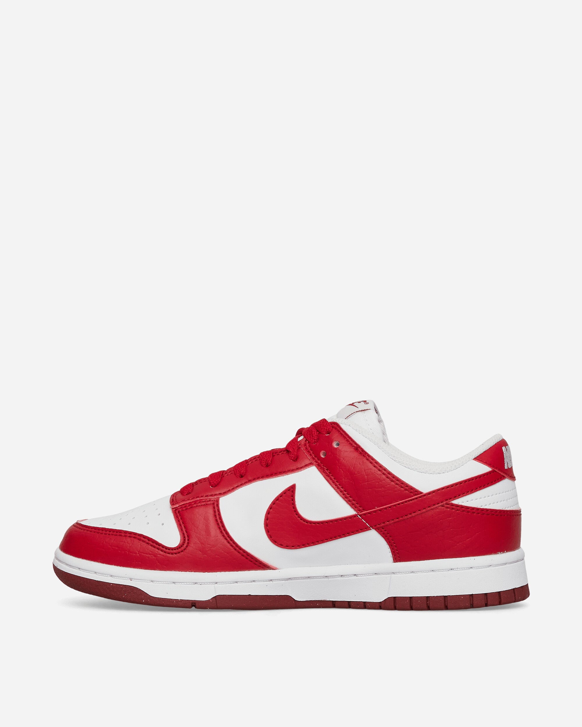 WMNS Dunk Low Next Nature Sneakers White / Gym Red