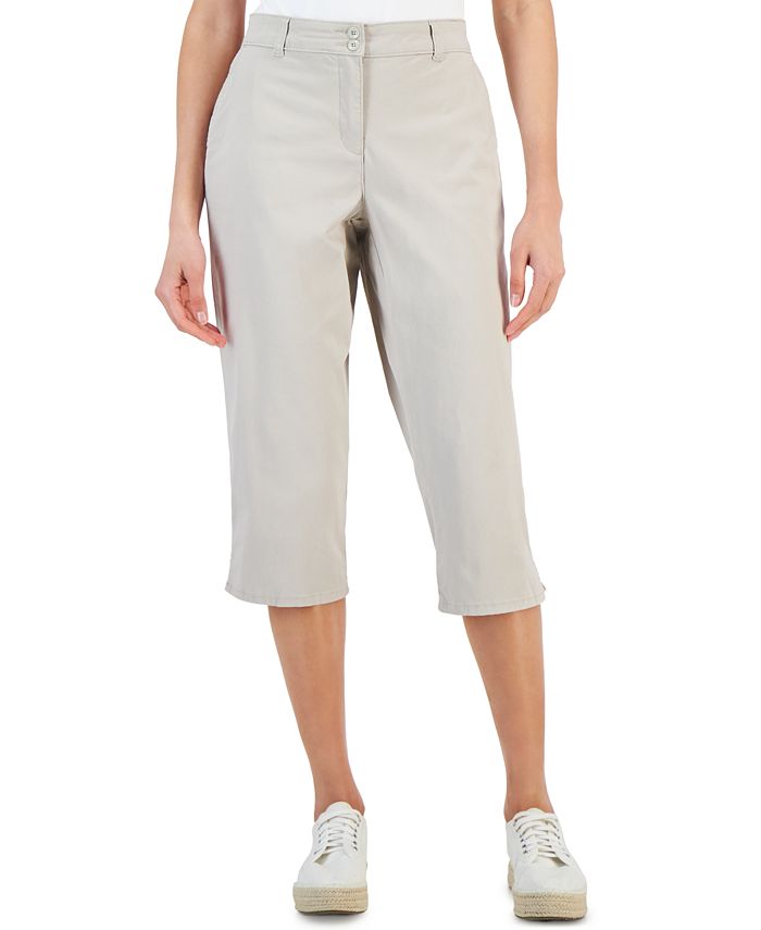 Women's Comfort Waist Capri Pants， Created for Macy's