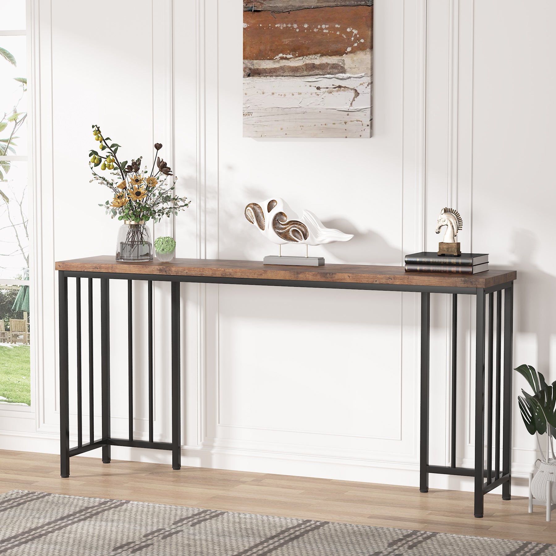 Narrow Console Table, 70.9