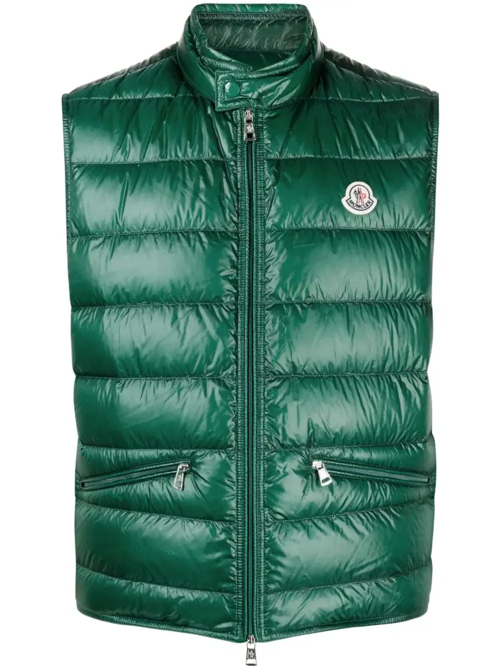 MONCLER Gui Down Padded Gilet Bright Green