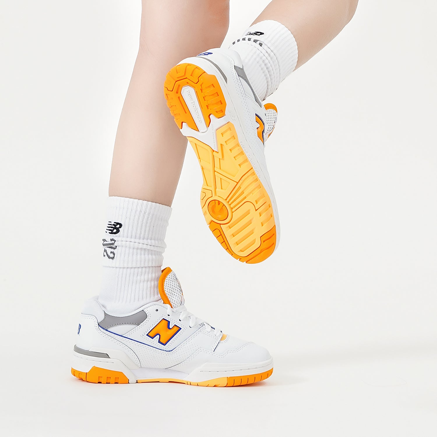 New Balance 550 'Lakers Pack - Vibrant Orange' BB550WTO