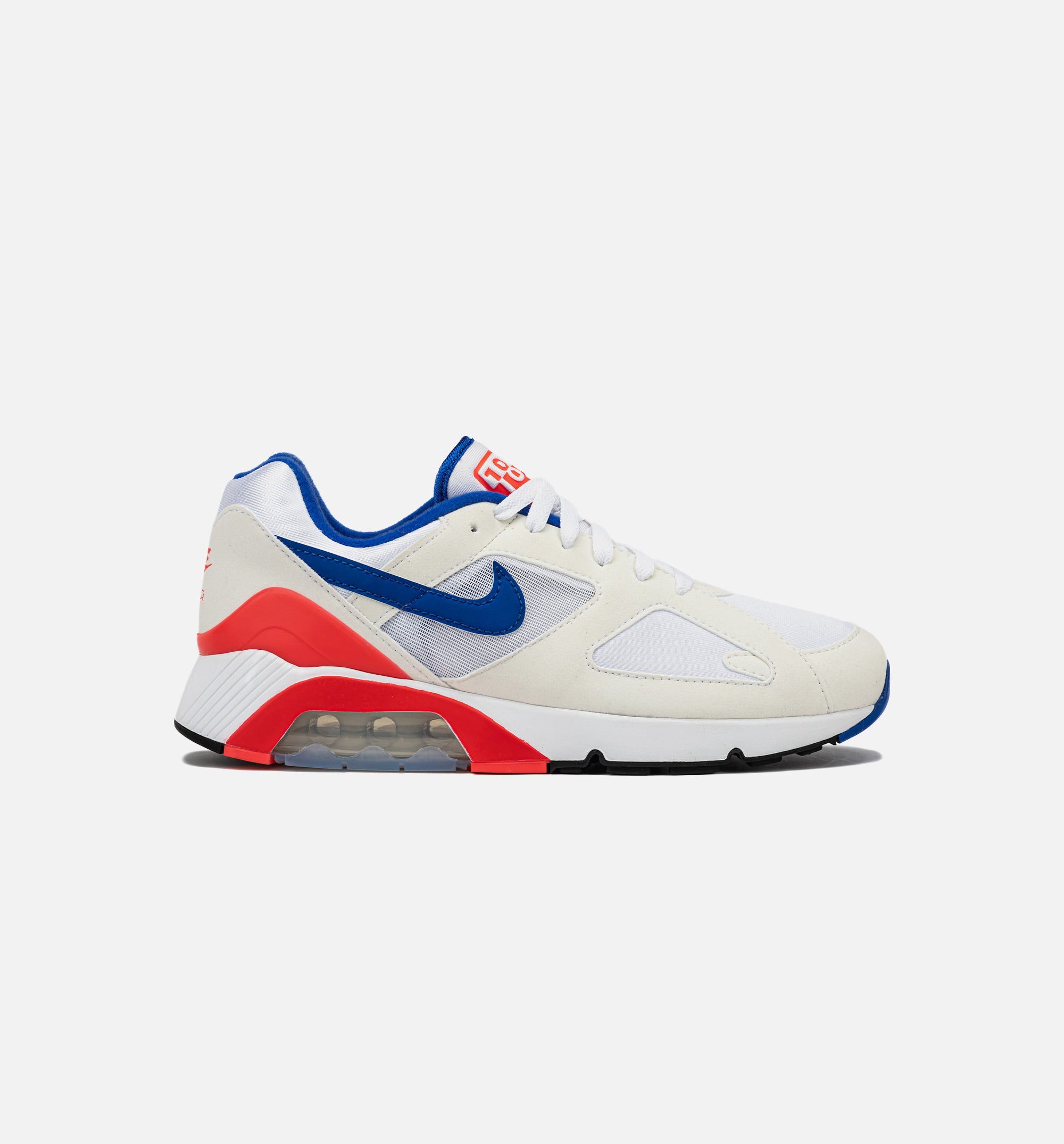 Air Max 180 Ultramarine Mens Lifestyle Shoe - White/Ultramarine/Solar Red/Black