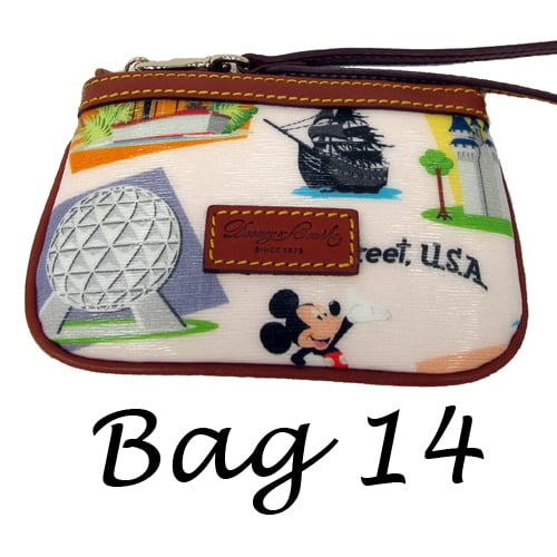 Disney Dooney and Bourke Bag - Disney World Retro - Wristlet SPECIFIC