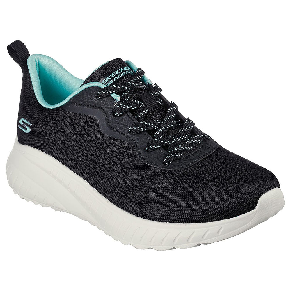 Skechers Women BOBS Sport Squad Chaos Shoes - 117227-BLK