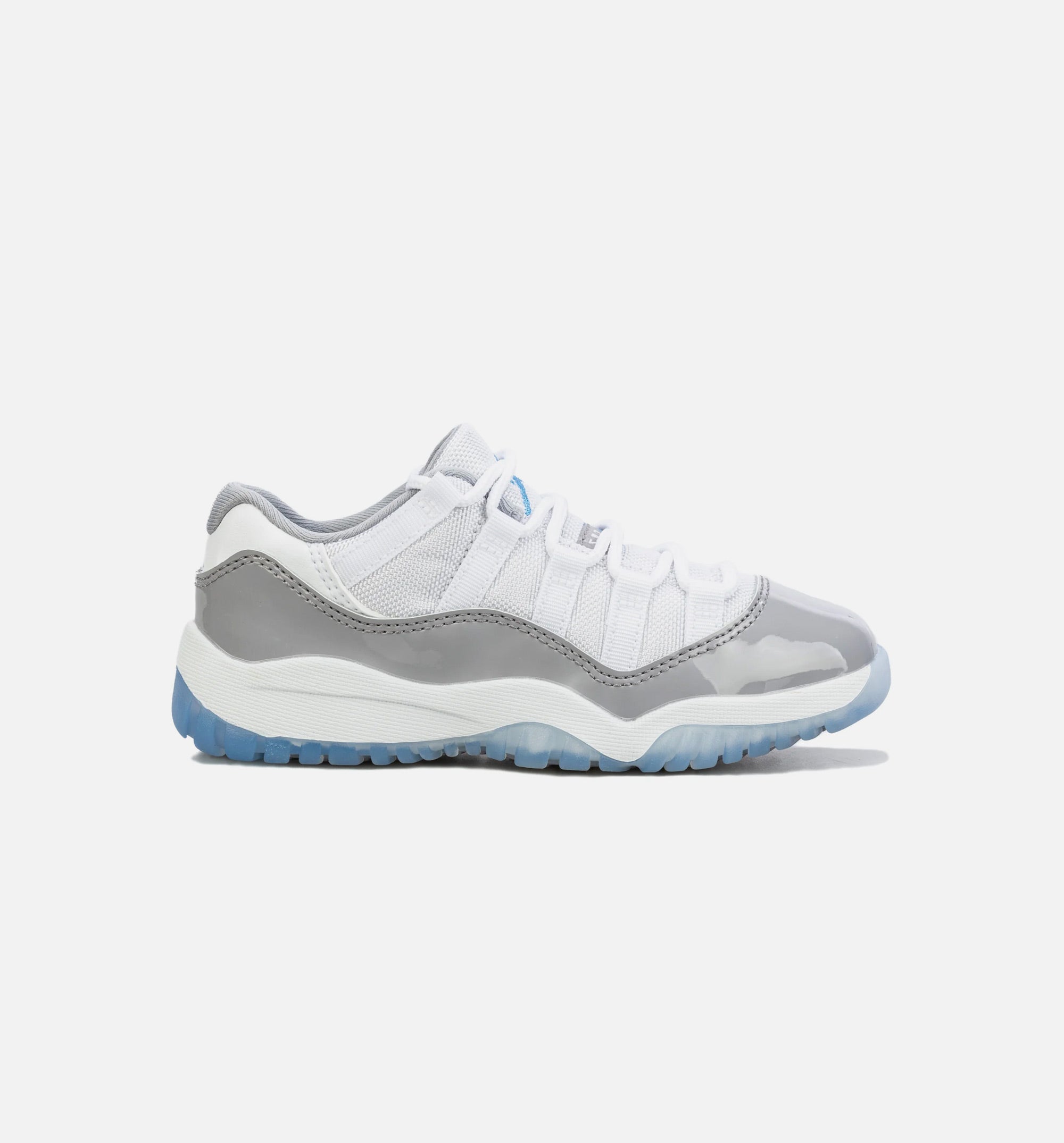 Air Jordan 11 Retro Cement Grey Preschool Lifestyle Shoe - Grey/Blue