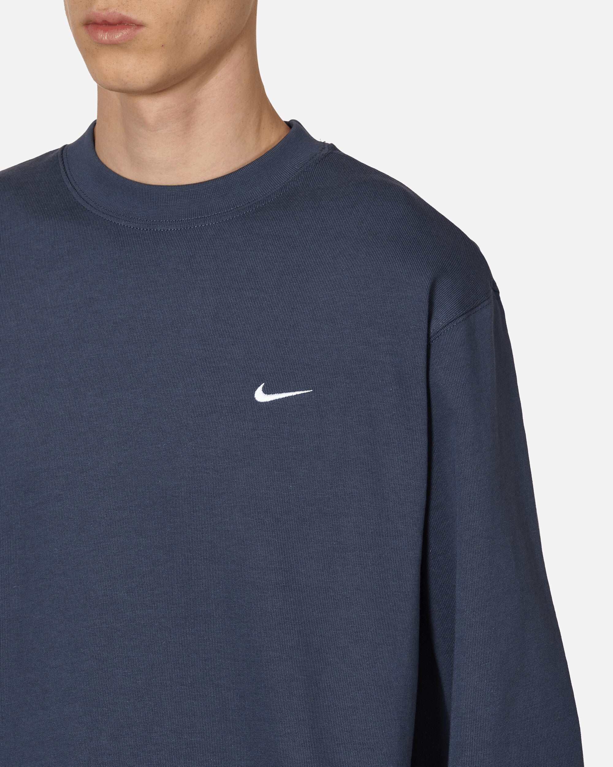 Solo Swoosh Longsleeve T-Shirt Thunder Blue