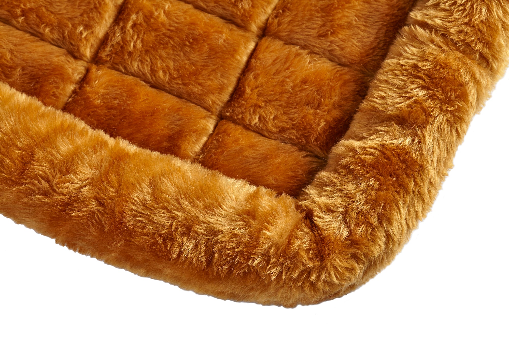 MidWest QuietTime Pet Bed and Dog Crate Mat， Cinnamon， 42