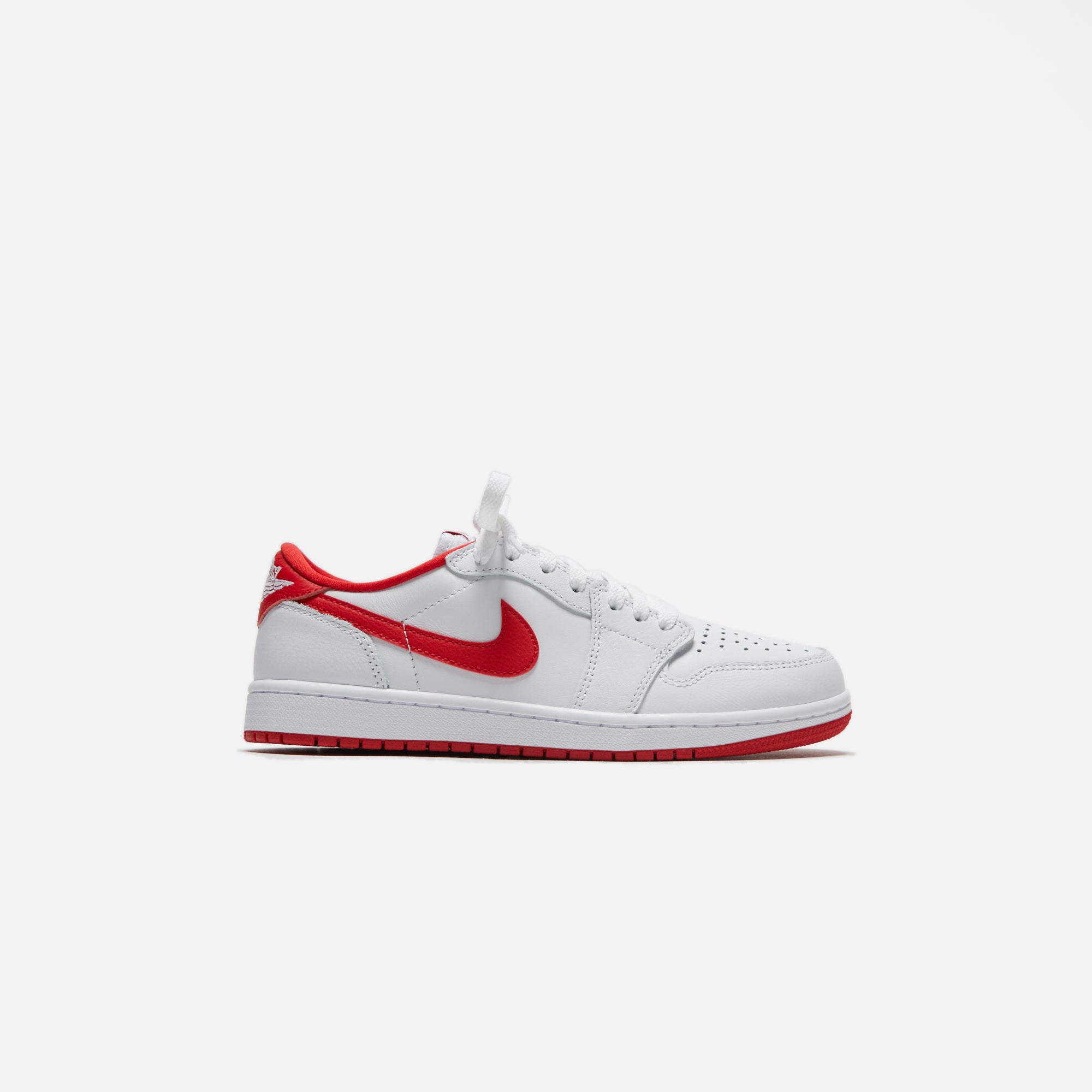 Nike Air Jordan 1 Retro Low OG - White / University Red / White