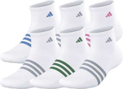 adidas Women's Superlite 3.0 6-Pack Quarter Socks