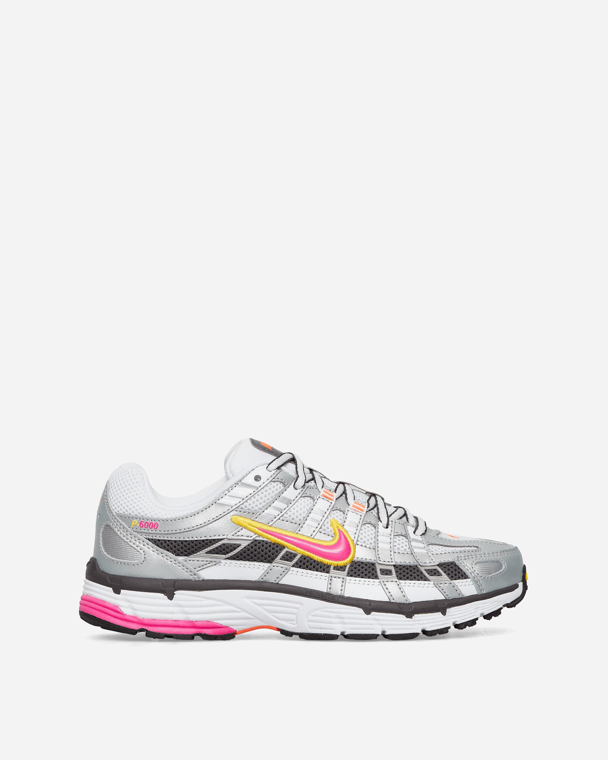 WMNS P-6000 Sneakers White / Laser Fuchsia