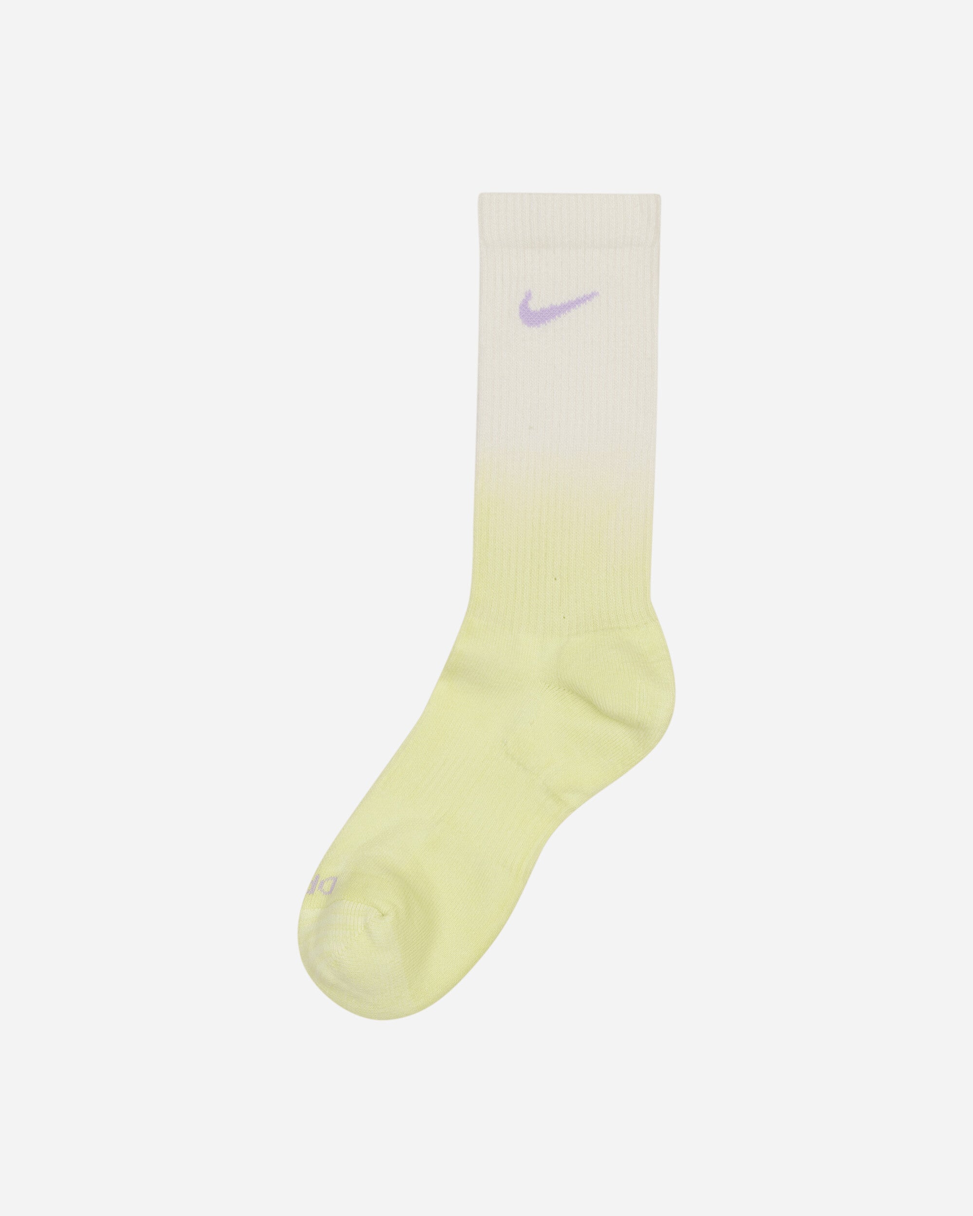 Everyday Plus Cushioned Crew Socks Yellow / Purple / Cream