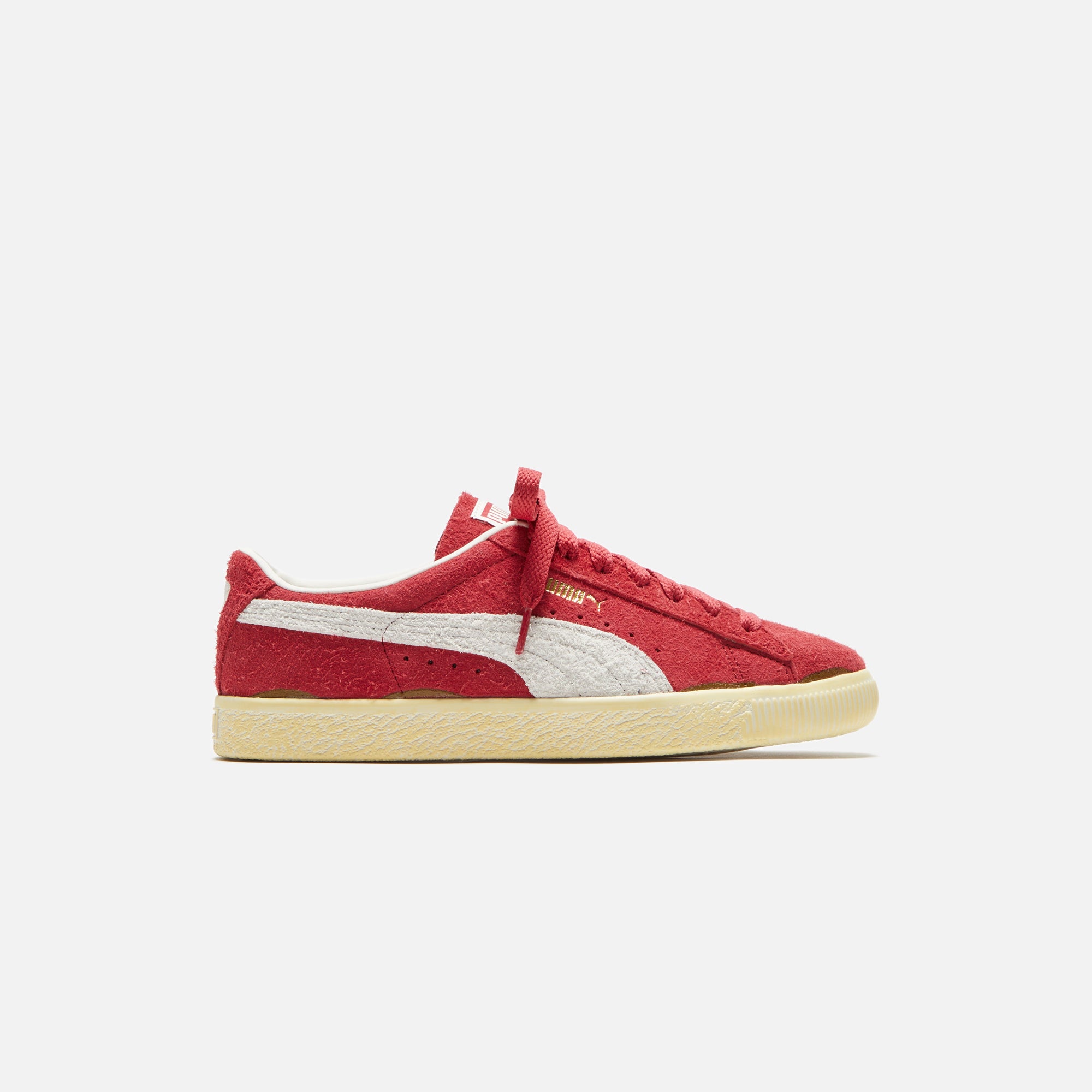 Puma Suede VTG Neverworn III - Warm White / Club Red