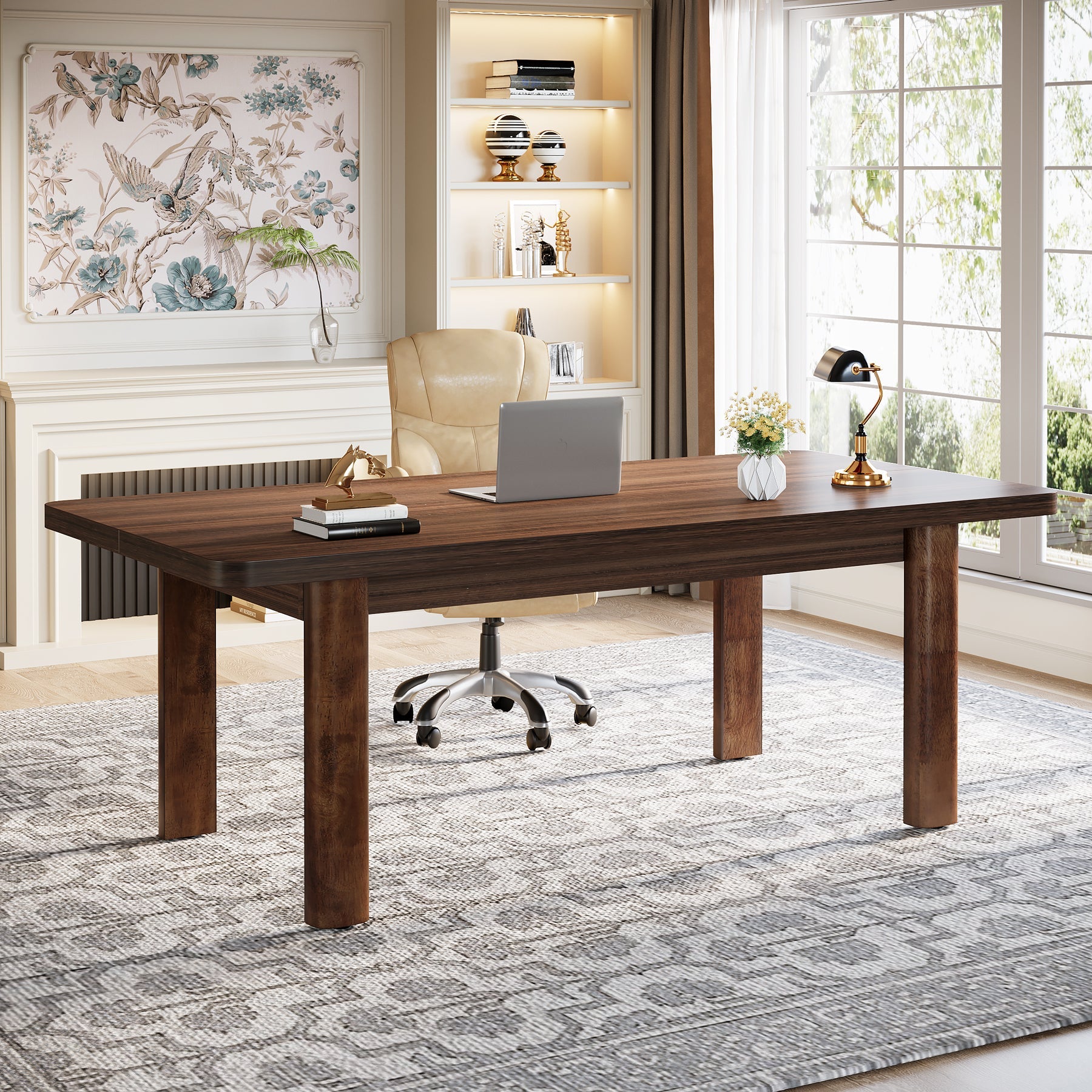 Wood Executive Desk, 62.99