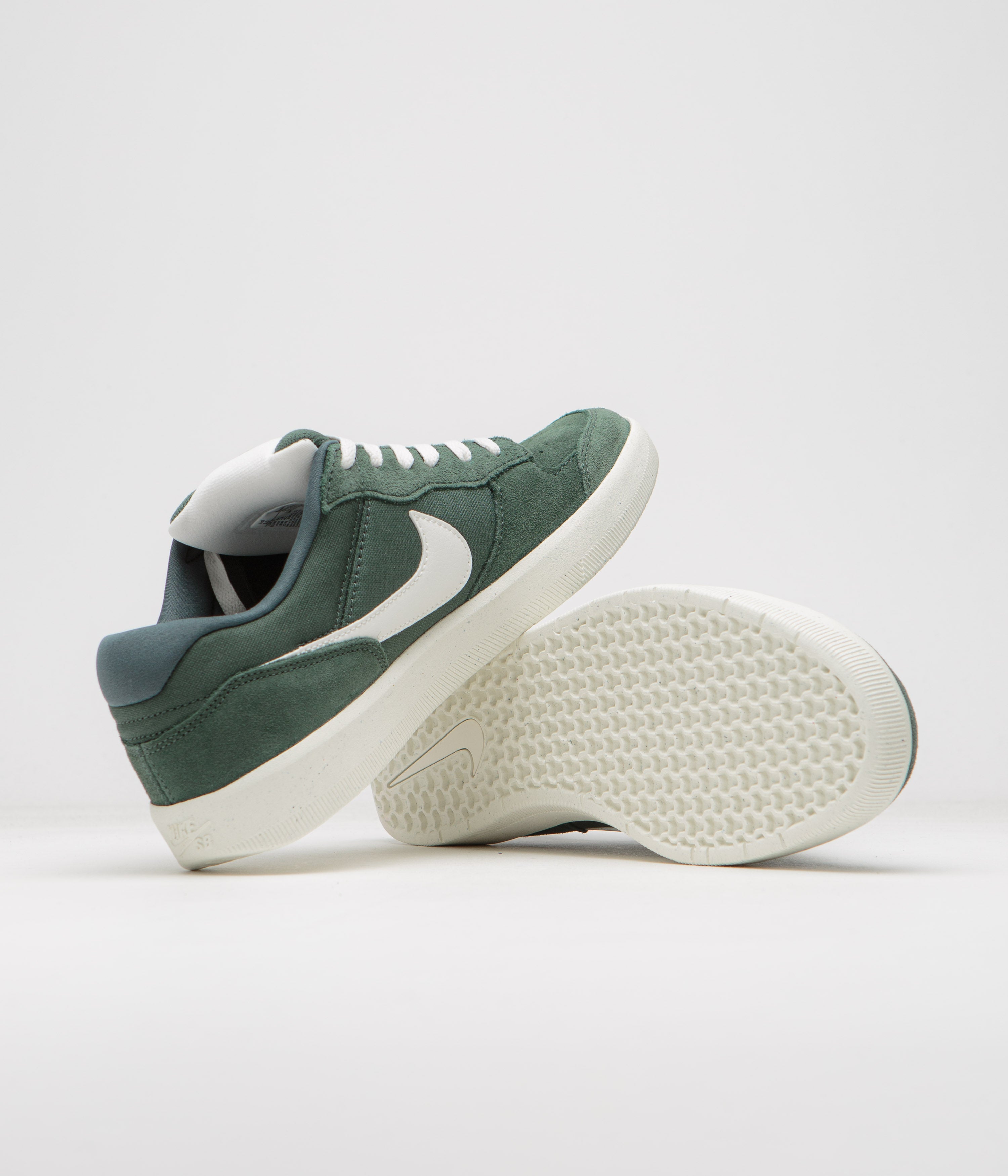 Nike SB Force 58 Shoes - Vintage Green / Sail - Vintage Green - Sail