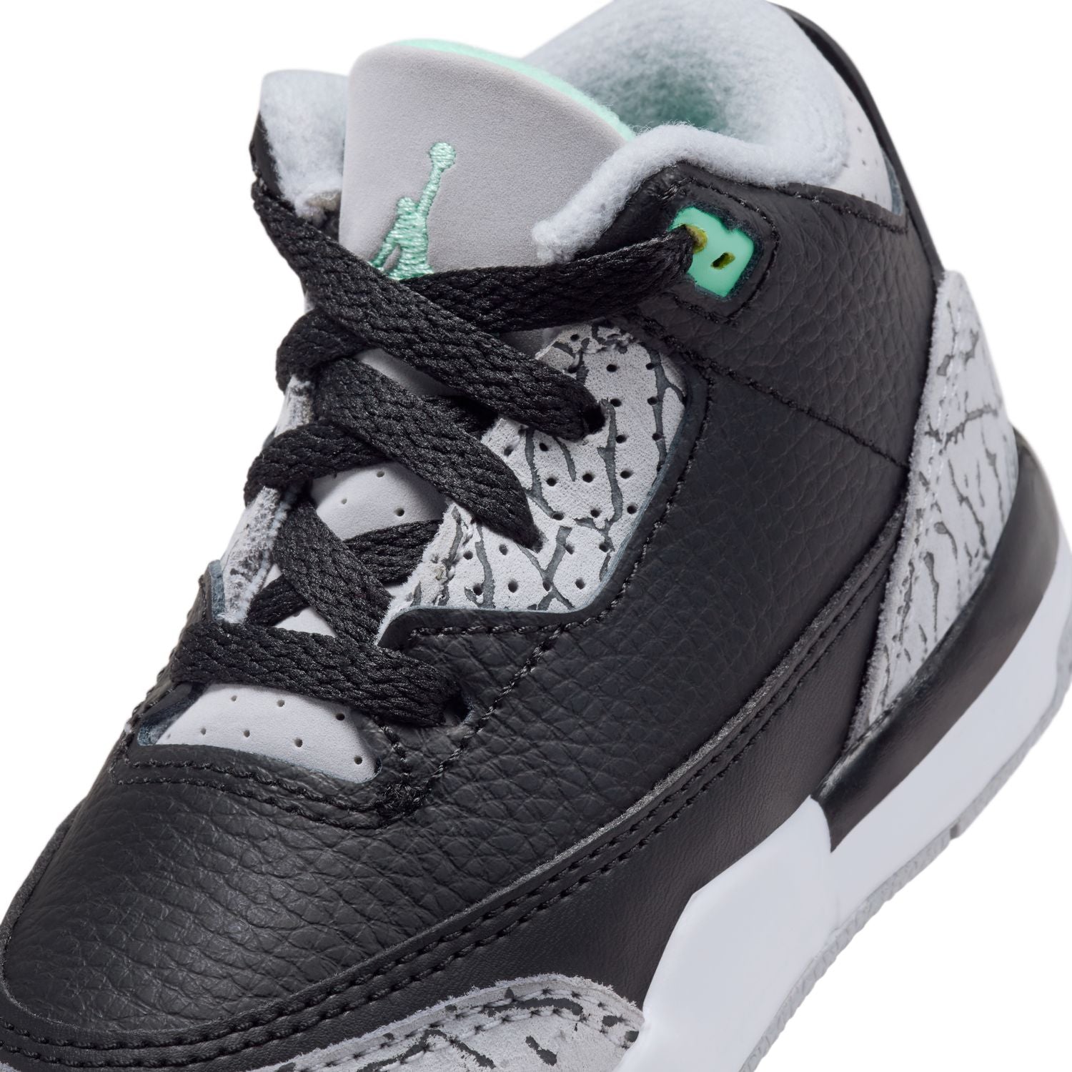 Toddlers Air Jordan 3 Retro 'Green Glow'