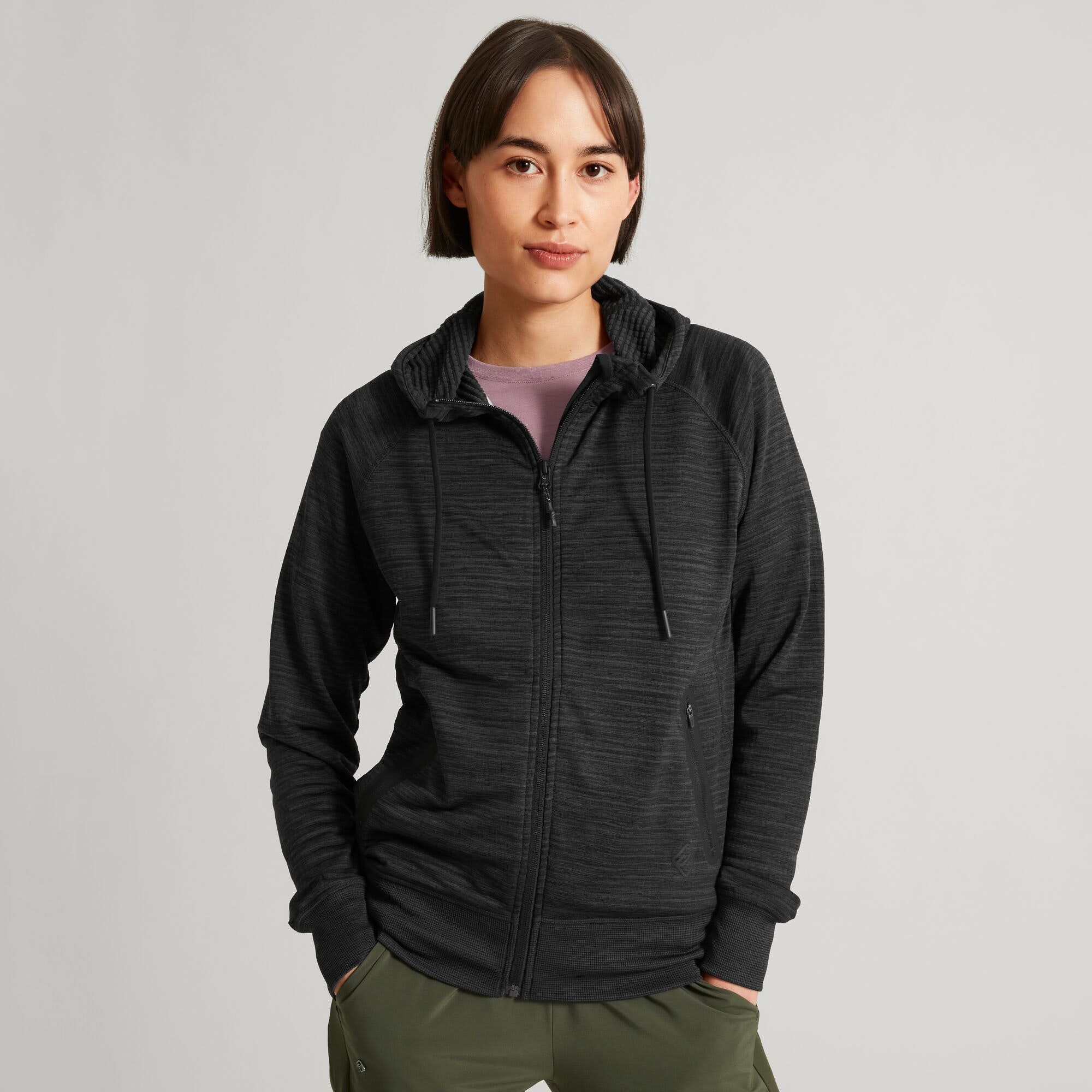 Acota Womens Hooded Fleece Jacket Kathmandu 3490