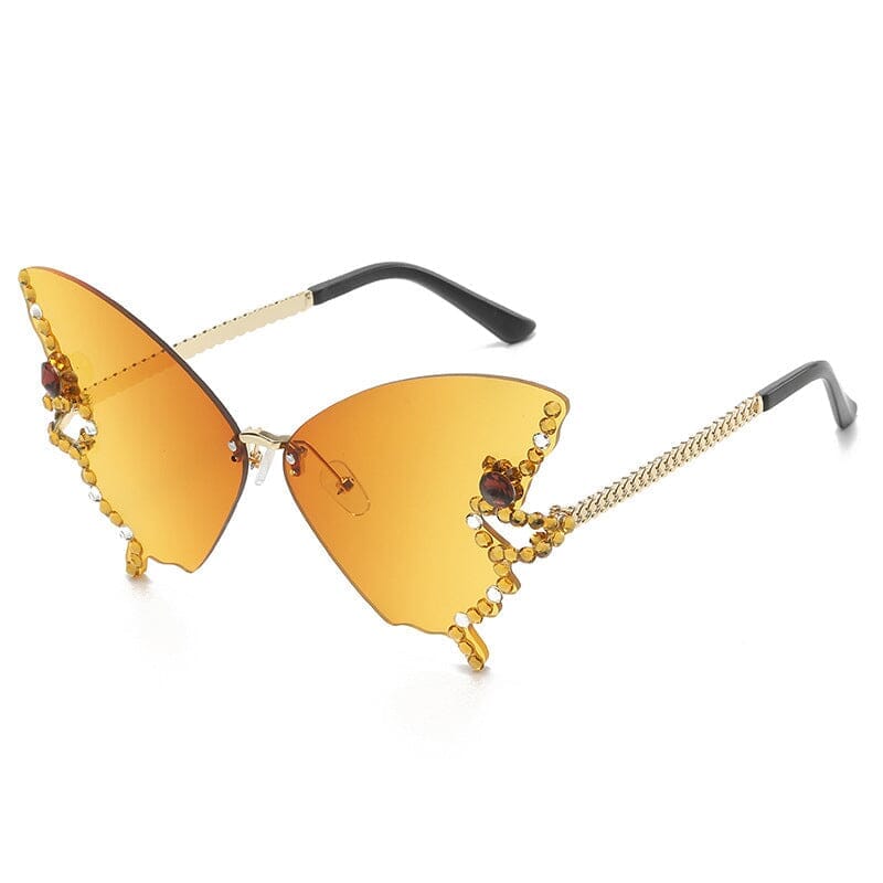 DIAMOND BUTTERFLY SUNGLASSES