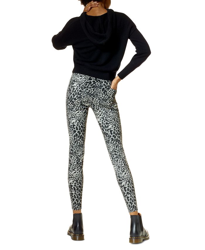 Women's Baby Leopard Denim Leggings