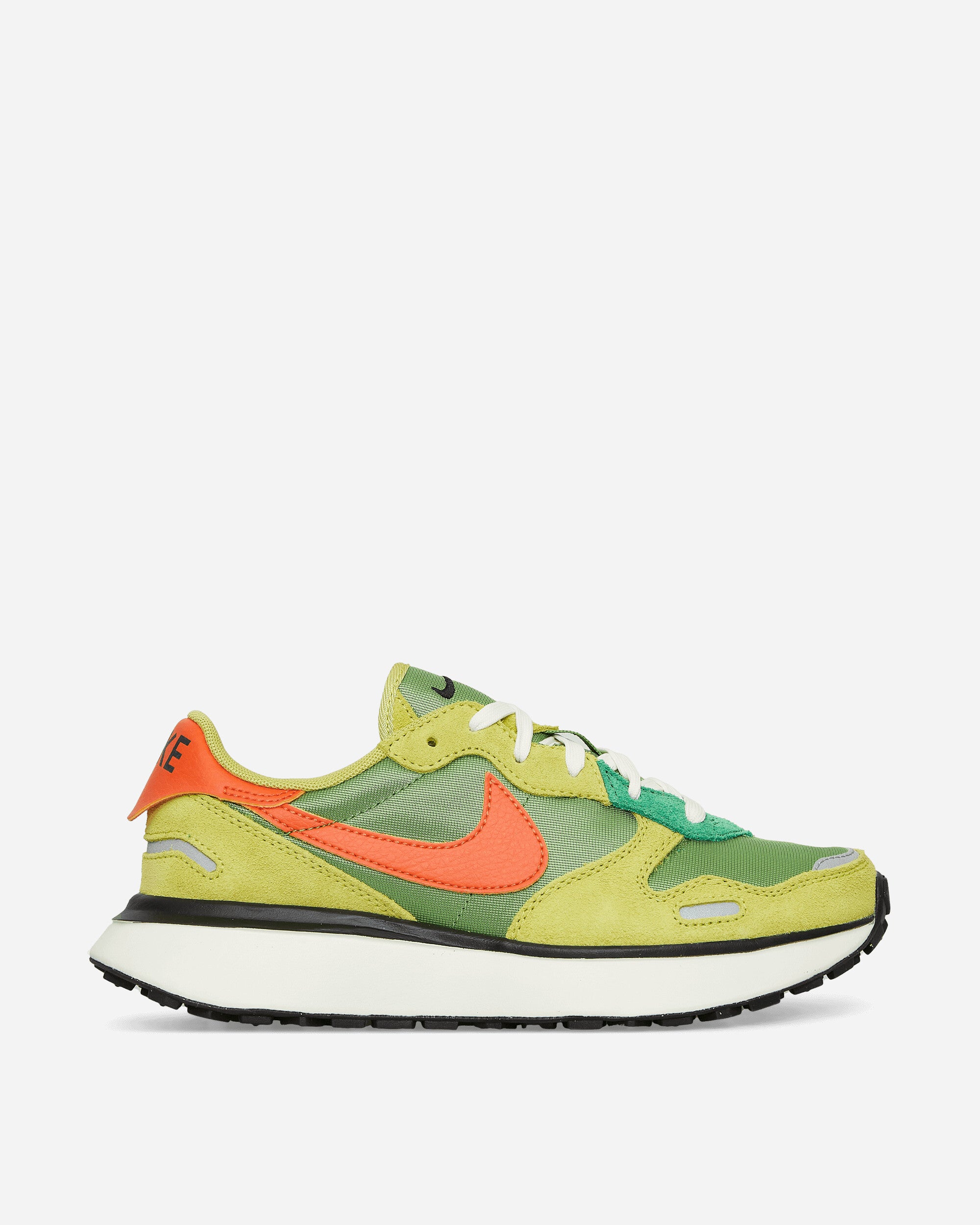 WMNS Phoenix Waffle Sneakers Chlorophyll / Safety Orange