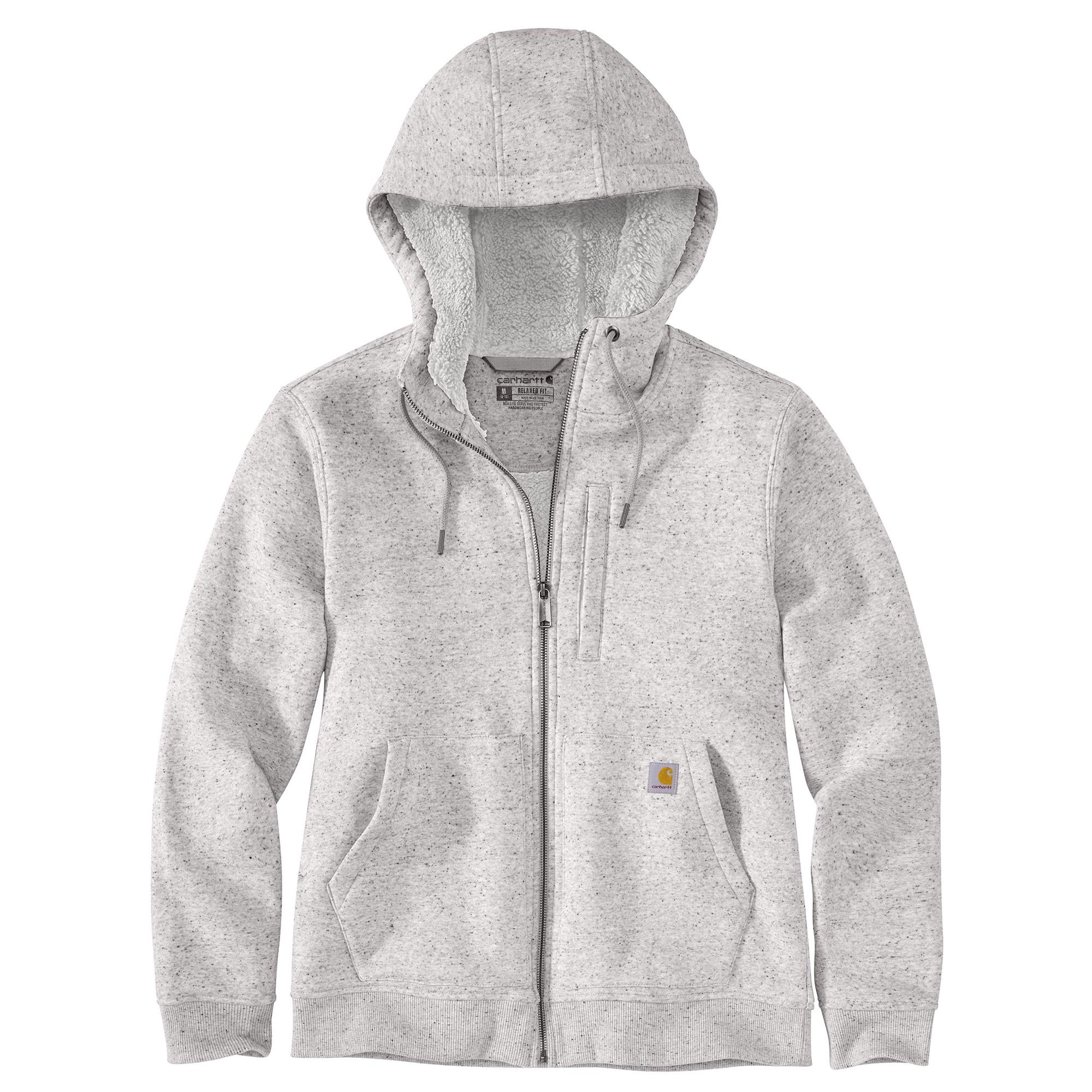 Carhartt Women's Relaxed Fit Midweight Sherpa Lined Full-Zip Sweatshirt