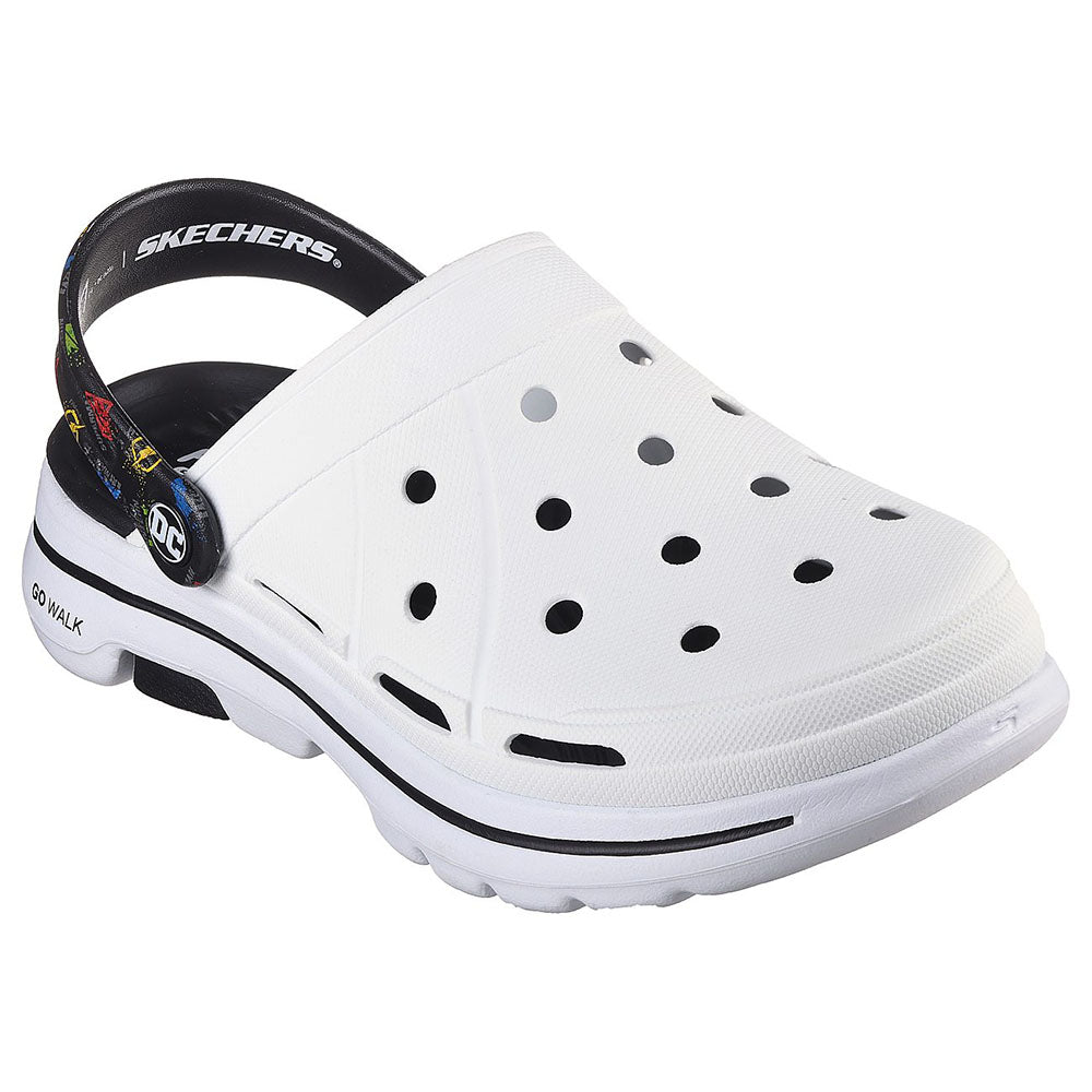 Skechers Men DC Collection Foamies GOwalk 5 Shoes - 802015-WHT