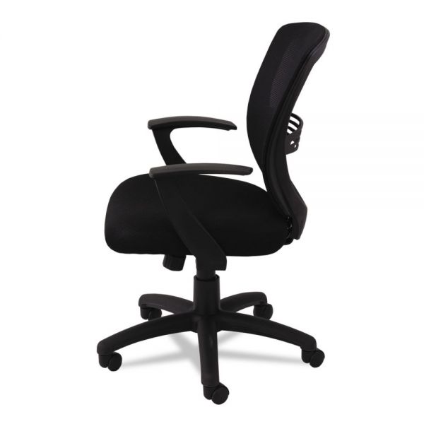 OIF Swivel/Tilt Mesh Mid-Back Task Chair， Supports Up to 250 lb， 17.91