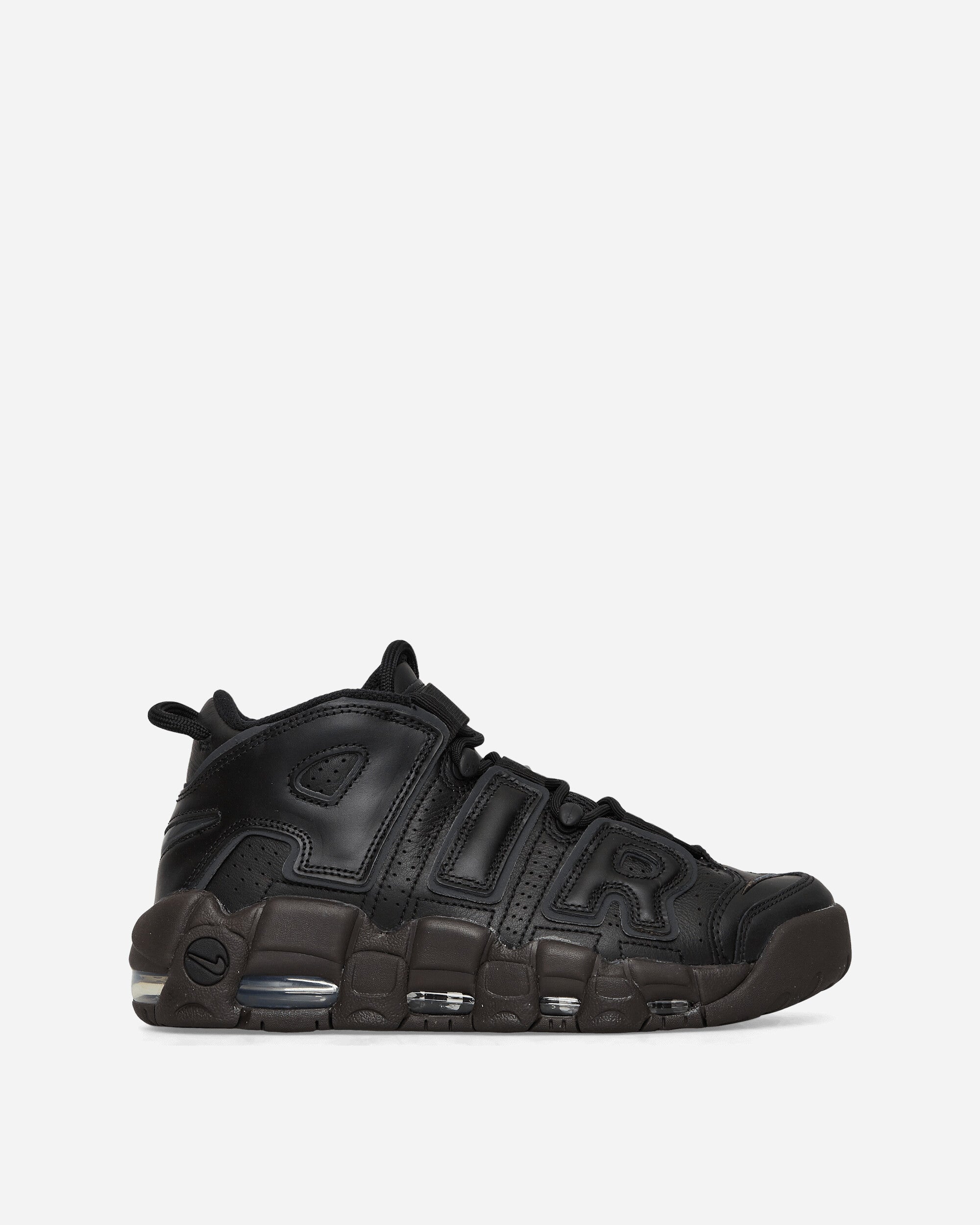 WMNS Air More Uptempo Sneakers Black / Velvet Brown / Anthracite