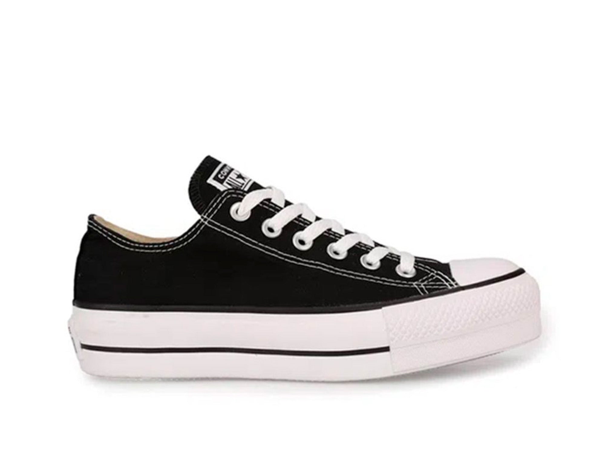 Converse Chuck Taylor Plataforma Womens Negro